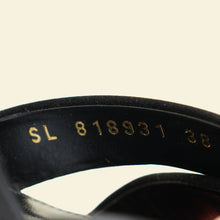 YSL Black Opyum Mules 38