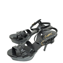 YSL Black Tribute Sandal 39.5