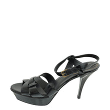 YSL Black Tribute Sandal 39.5