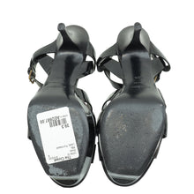 YSL Black Tribute Sandal 39.5
