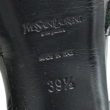 YSL Black Tribute Sandal 39.5