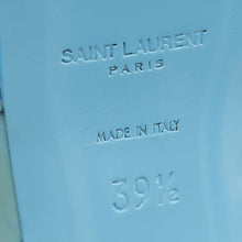 YSL Blue Tribute Sandal 39.5