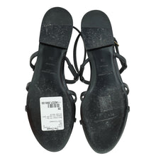 YSL Black Cassandra Sandals 39