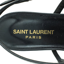 YSL Black Cassandra Sandals 39