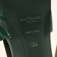 YSL Dark Green Tribute Sandal 39