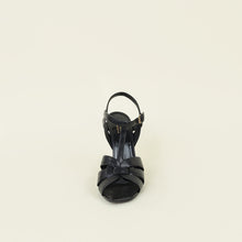 YSL Black Tribute Sandals 39