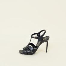 YSL Black Tribute Sandals 39