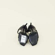 YSL Black Tribute Sandals 39