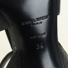 YSL Black Tribute Sandals 39