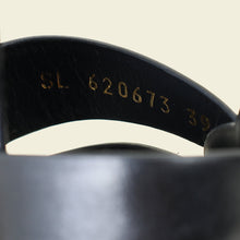 YSL Black Tribute Sandals 39