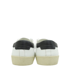 YSL White Court Classic sl/06 Embroidred Sneaker 40.5