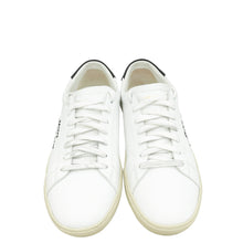 YSL White Court Classic sl/06 Embroidred Sneaker 40.5