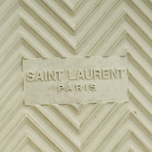 YSL White Court Classic sl/06 Embroidred Sneaker 40.5