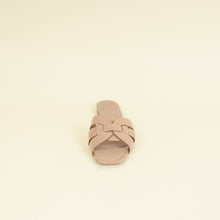 YSL Nude Tribute Flat Sandals 40