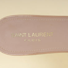YSL Nude Tribute Flat Sandals 40