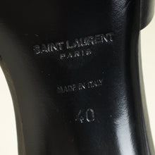 YSL Black Tribute Mules 40