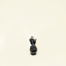 YSL Black Tribute Sandal 37.5