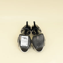 YSL Black Tribute Leather Sandal 37
