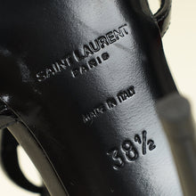YSL Black Cassandra Sandal 38.5