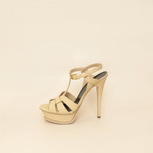 YSL Nude Tribute Sandals 38.5