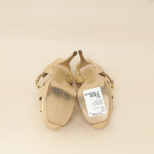 YSL Nude Tribute Sandals 38.5