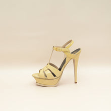 YSL Beige Tribute Sandals 38