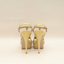 YSL Beige Tribute Sandals 38
