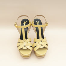 YSL Beige Tribute Sandals 38