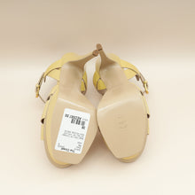 YSL Beige Tribute Sandals 38