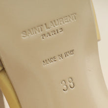 YSL Beige Tribute Sandals 38