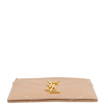 YSL Dust Rose Cassandre Matelasse Card Case
