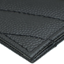 YSL Black Cassandre Matelasse Card Case