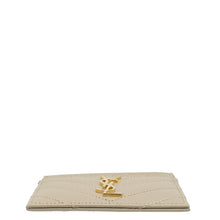 YSL Beige Cassandre Matelasse Card Case