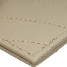 YSL Beige Cassandre Matelasse Card Case