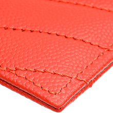 YSL Red Cassandre Matelasse Card Case