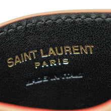 YSL Red Cassandre Matelasse Card Case