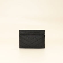 YSL Black Cassandre Matelasse Card Case