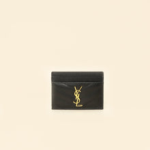 YSL Black Cassandre Matelasse Card Case