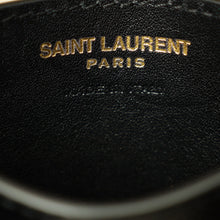 YSL Black Cassandre Matelasse Card Case