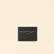 YSL Black Cassandre Matelasse Card Case