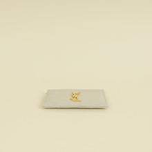 YSL Blanc Vintage Cassandre Matelasse Card Case