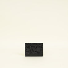 YSL Black Croco Embossed Cassandre Card Holder