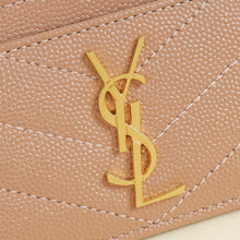 YSL Nude Cassandre Matelasse Card Holder