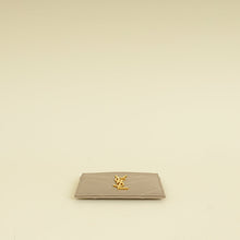 YSL Beige Cassandre Matelasse Card Holder