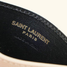 YSL Beige Cassandre Matelasse Card Holder