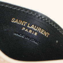YSL Beige Cassandre Matelasse Card Holder