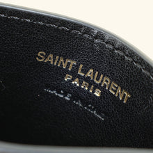 YSL Black Cassandre Matelasse Card Holder
