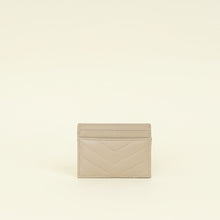 YSL Beige Cassandre Matelasse Card Case