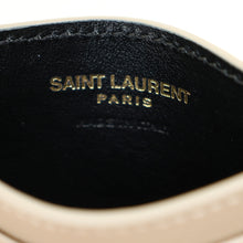 YSL Beige Cassandre Matelasse Card Case