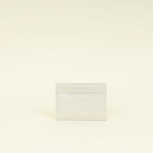 YSL Blanc Vintage Cassandre Matelasse Card Case